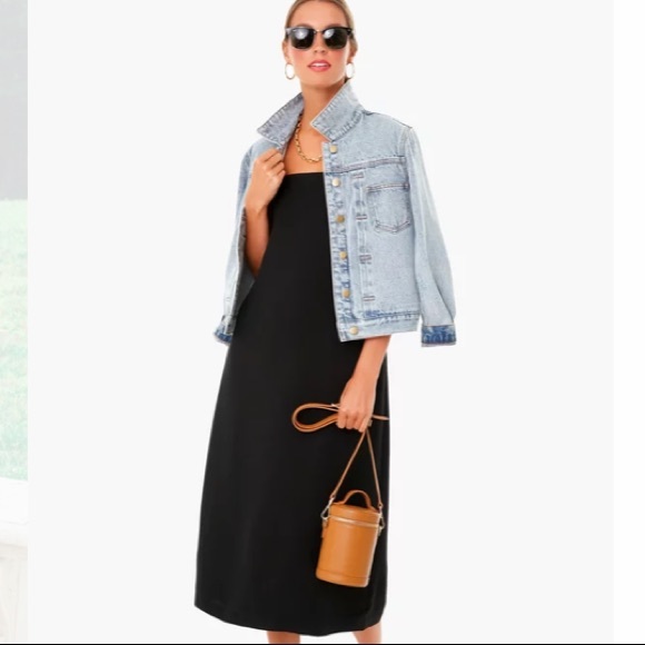 Strapless Noir Crepe Marin Dress
TUCKERNUCK - Picture 4 of 16